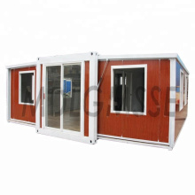 China completed living expandable container home folding container house